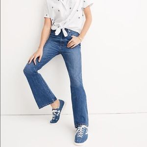 Madewell rigid flare jeans size 28/6